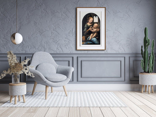 LEONARDO DA VINCI - Benois Madonna - Pathos Studio -