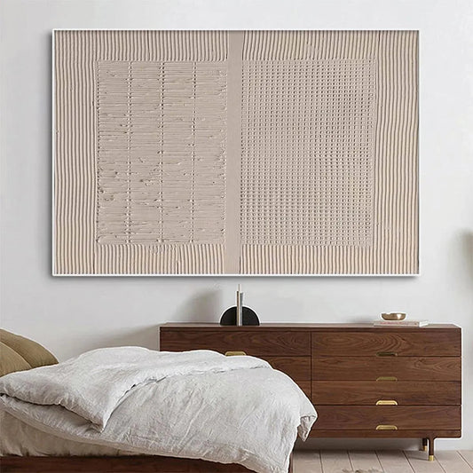 Wabi Sabi Style Geometric Wall Art
