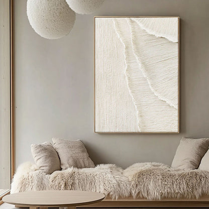 Large Vertical Abstract Art | Entryway & Hallway Decor