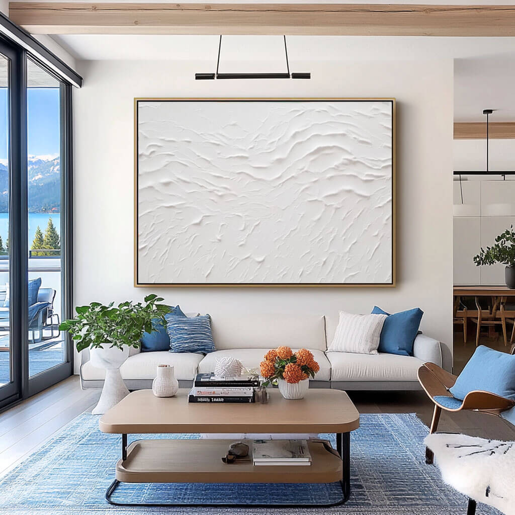 Wabi Sabi Wall Art | Neutral Textured Abstract Painting