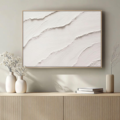 Wabi Sabi Wall Art | Neutral Textured Abstract Painting