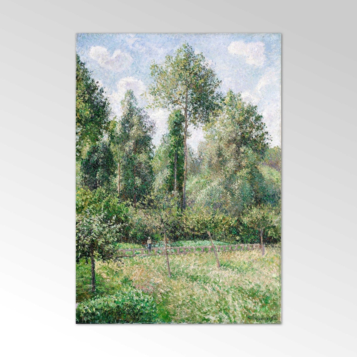 Place Du Carrousel, Paris - Vintage Impressionist Cityscape Oil Painting & French Street Scene Art #PC058