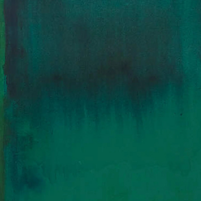 Modern Abstract Green Teal Oil Painting - Large Hand-Painted Contemporary Wall Art on Canvas #TC082