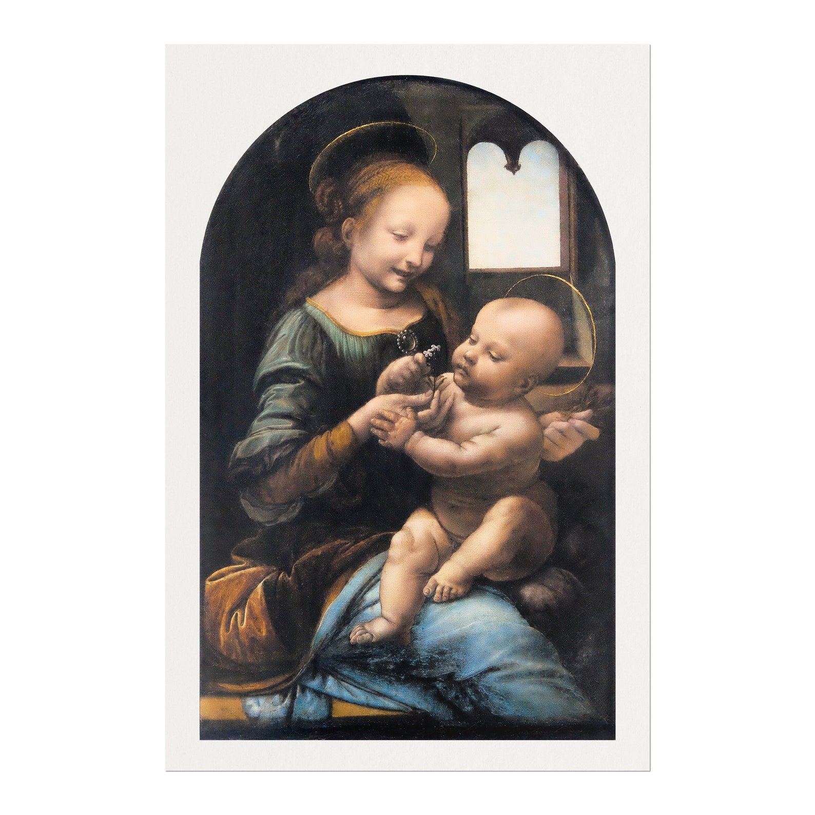 LEONARDO DA VINCI - Benois Madonna - Pathos Studio -