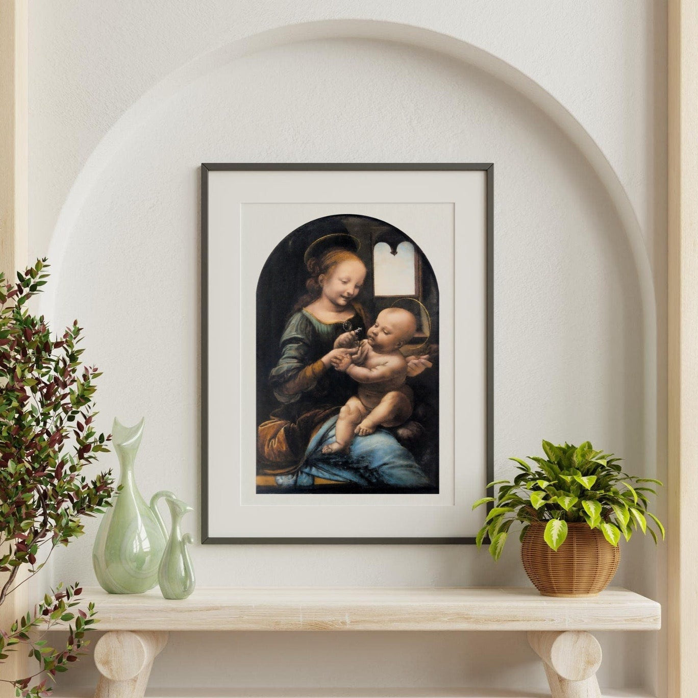 LEONARDO DA VINCI - Benois Madonna - Pathos Studio -