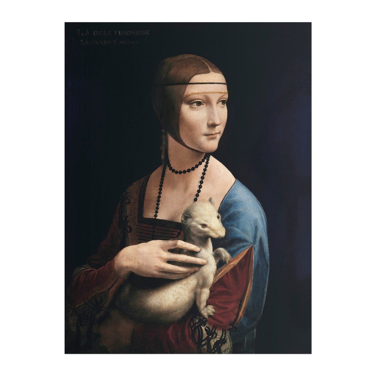 LEONARDO DA VINCI - Lady with an Ermine - Pathos Studio -