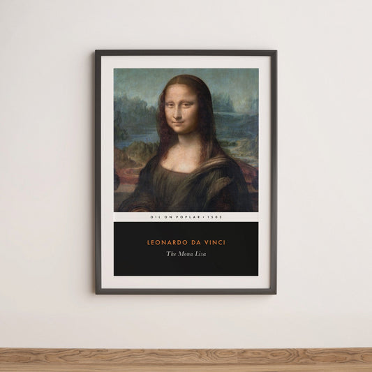 LEONARDO DA VINCI - The Mona Lisa (Vintage Classic Style) - Pathos Studio - Art Prints
