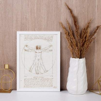 LEONARDO DA VINCI - Vitruvian Man - Pathos Studio -